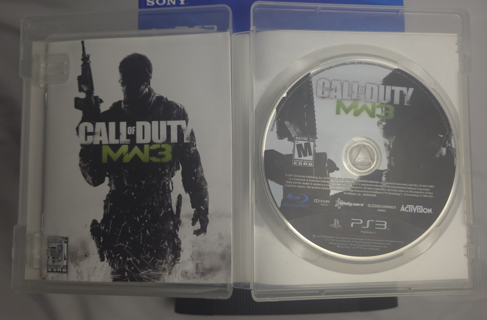 Sony PS3 PlayStation 3 BUNDLE 256GB 4 CONTROLLERS + COD MW3 (SEE DESCRIPTION)