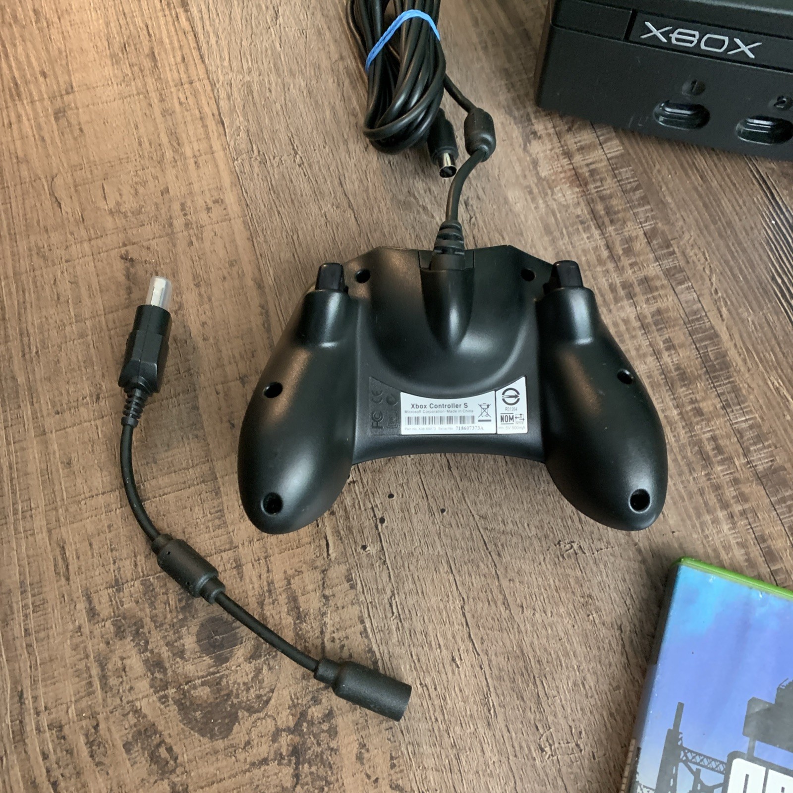 Original Microsoft Xbox Console w/ Controller, Cords, GTA III Tested & Working!!