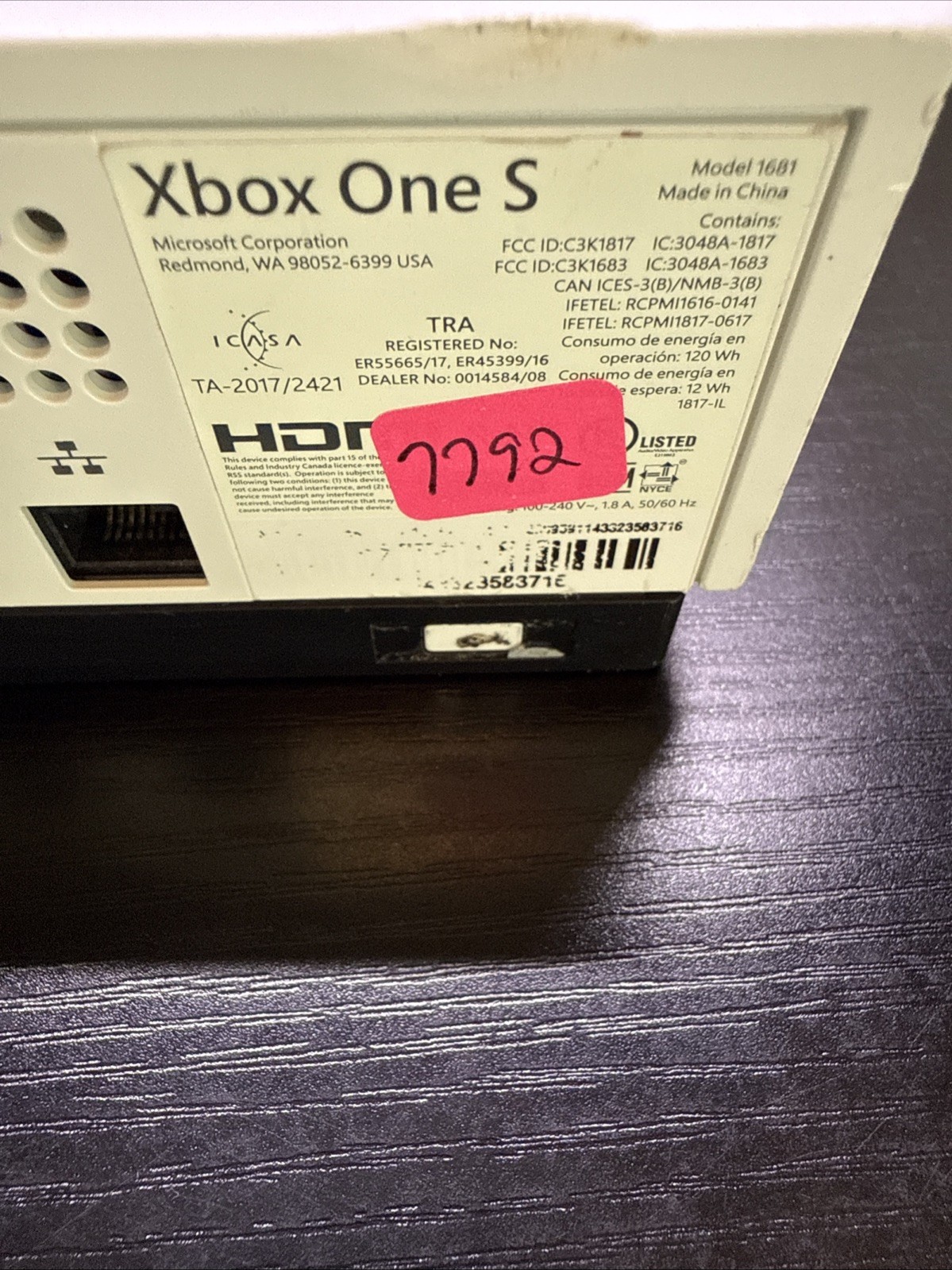 •Read First•Microsoft Xbox One S 1TB Console – White Free Shipping