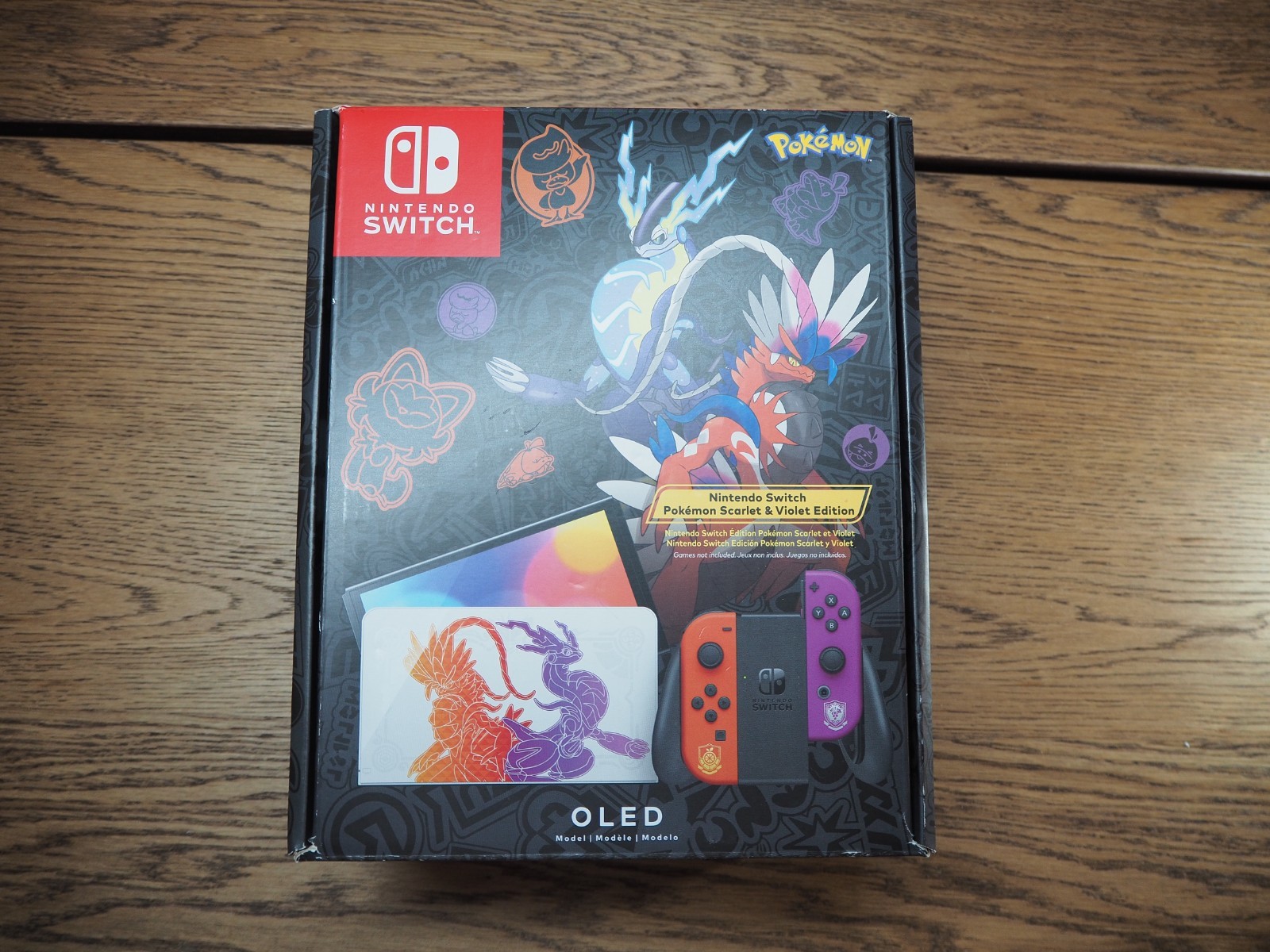 Nintendo Switch (OLED Model) HEG-001 Pokémon Scarlet & Violet Edition – 64GB