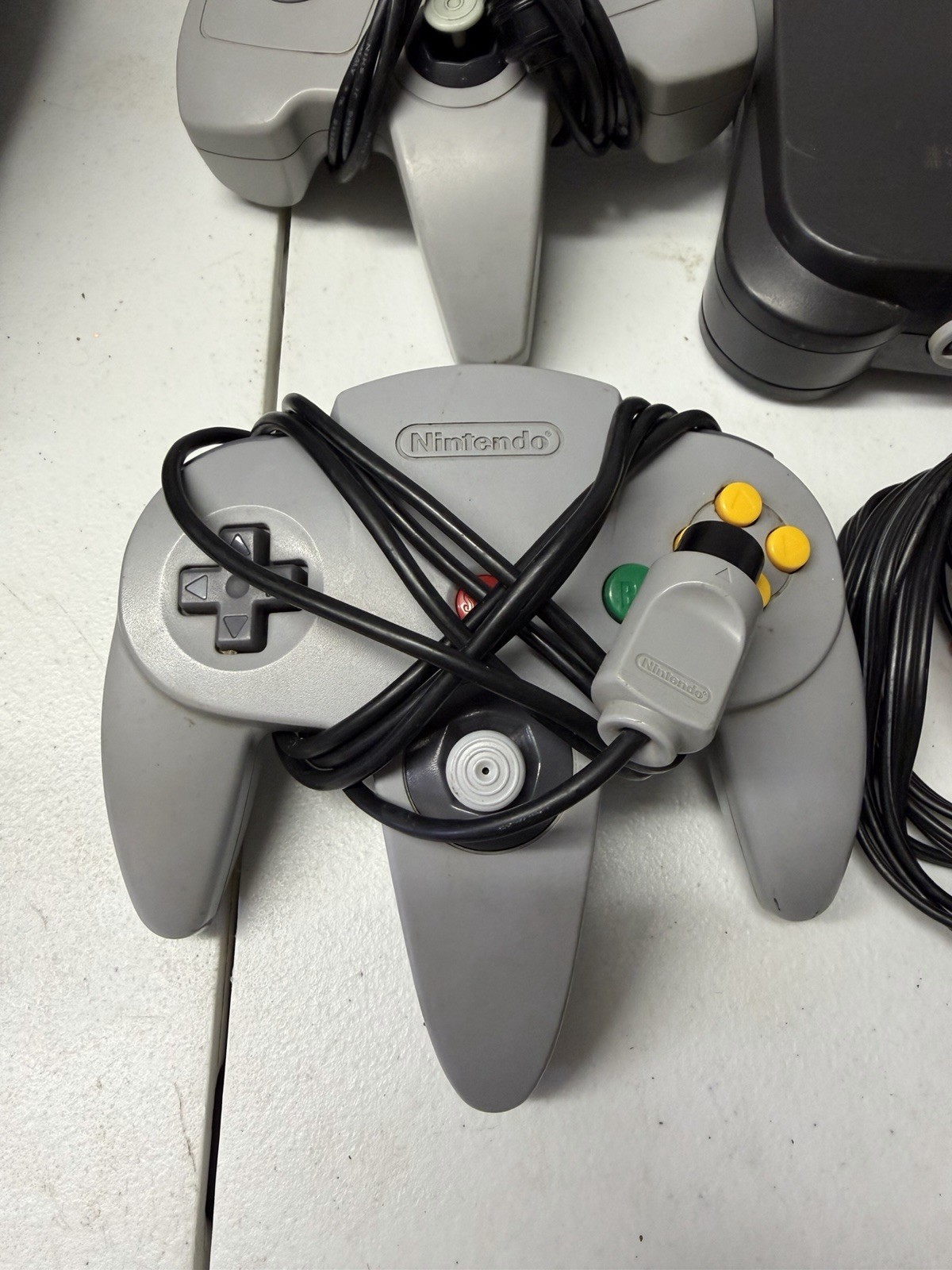 Nintendo 64 N64 Console with Expansion Pack Pak NUS-001 USA Tested 5 Games
