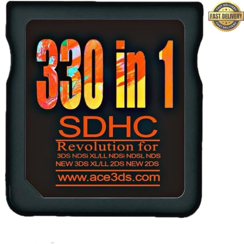 Vibration Proof 64GB Gaming Card – Compatible with DS, DSI, 2DS, 3DSXL