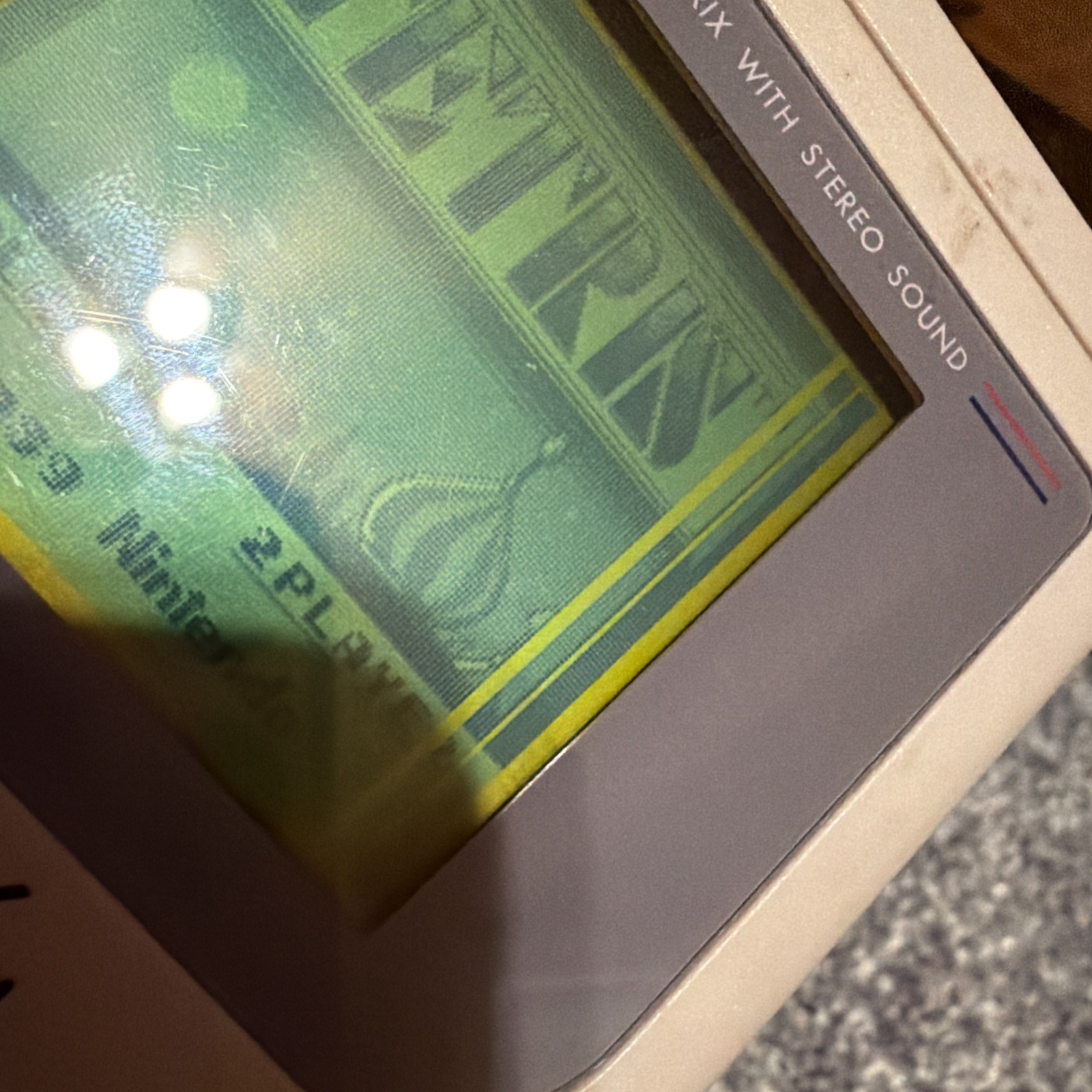 Original Nintendo Gameboy DMG-01 With OEM Carry Bag Working READ