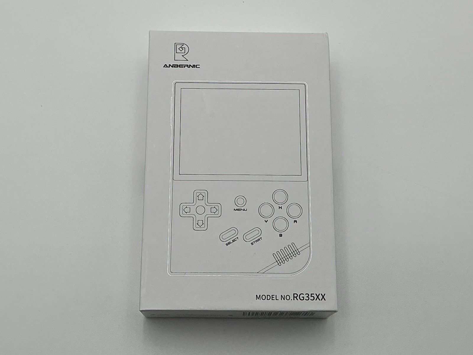 RG35XX Plus 2024 Anbernic White Retro Game Console 3300mAh Linux System