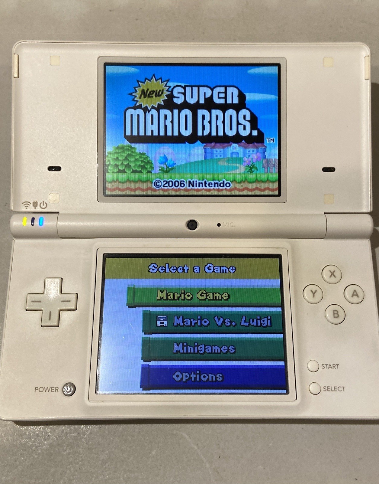 Nintendo DSI Console USB-C Region Free | Japanese Version White In English