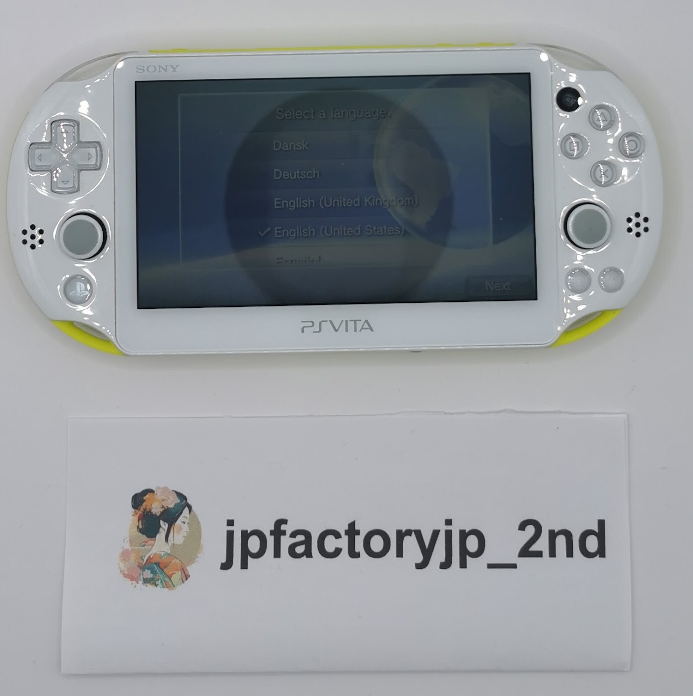 SONY PS Vita PCH-2000 Playstation Console Only Chargers Various Colors