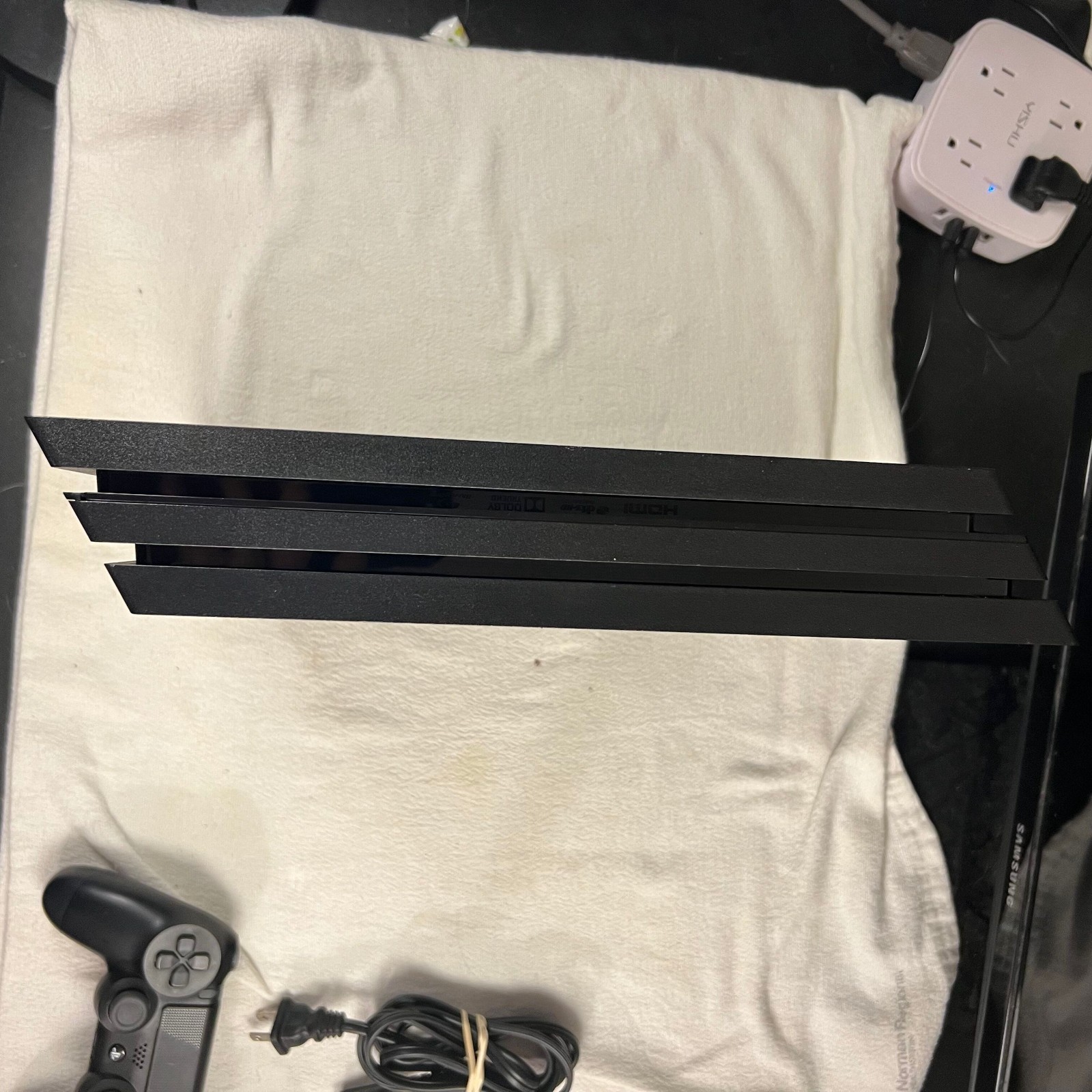 Sony PlayStation 4 Pro 1TB Console Black Bundle + 4 Games