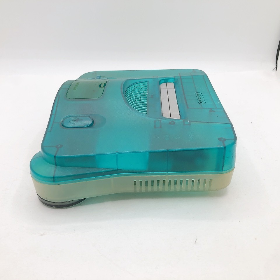 Nintendo 64 Console only Clear Blue N64 Made in Japan Tested