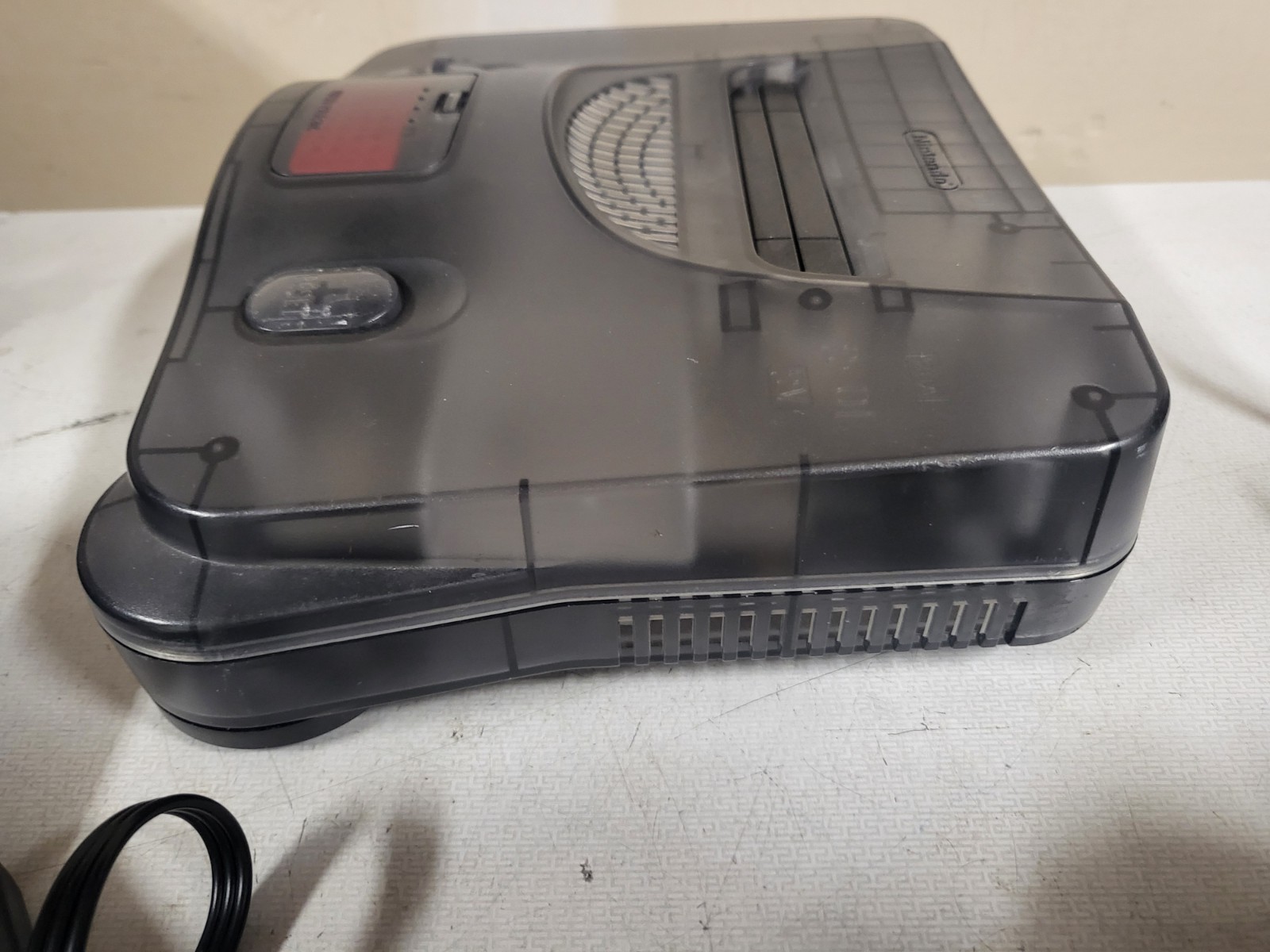Nintendo N64 Smoke Clear Gray Funtastic Console OEM Controller Expansion READ