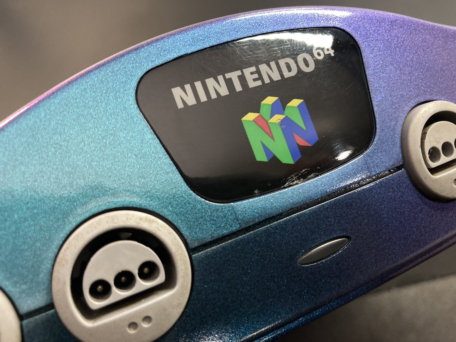 Nintendo 64 N64 Console + Super Mario 64+Controller+Cords Custom Painted Console