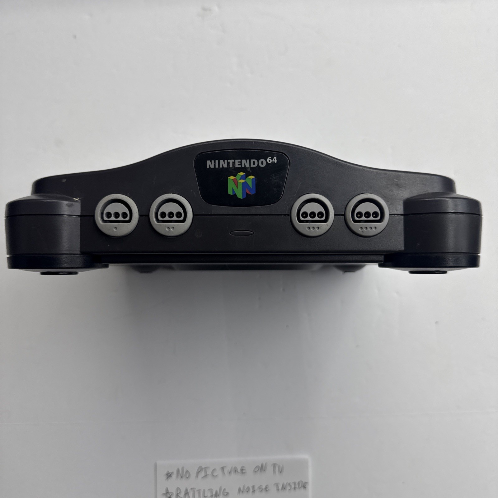Defective – Nintendo 64 Home Console – Black No Picture N64 #10