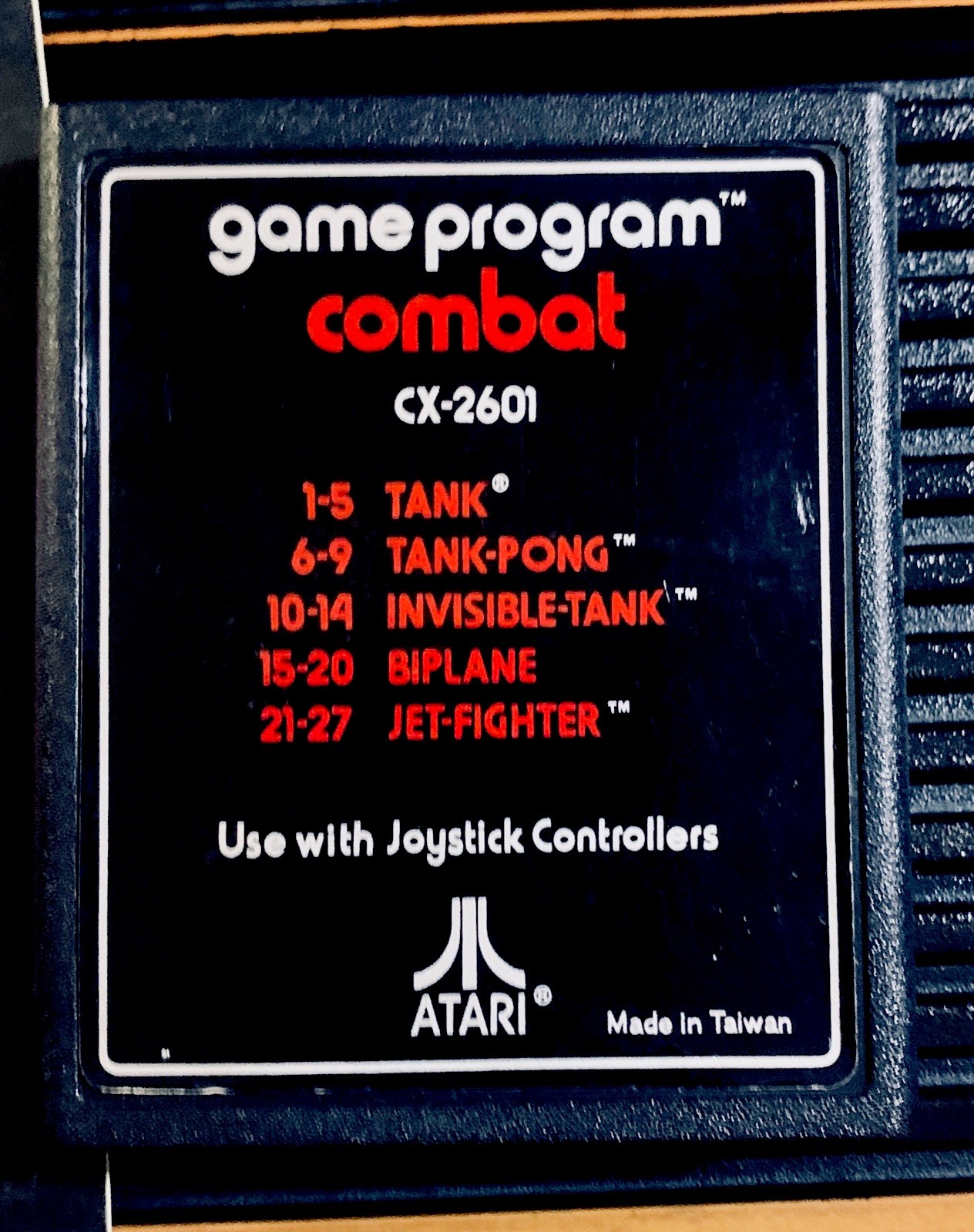 ATARI 2600 CX-2600A CONSOLE/2 JOYSTICKS + SET OF PADDLES TESTED & COMBAT 6/5 EXC