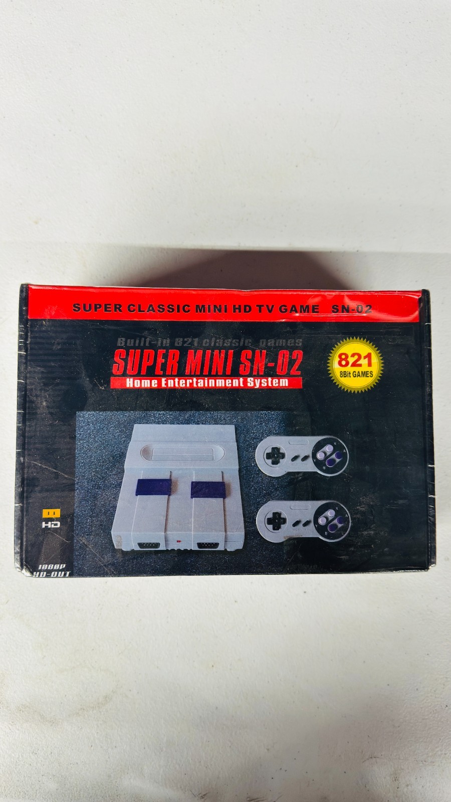 Super Classic Mini HD TV Game SN-02 Console Home Entertainment System