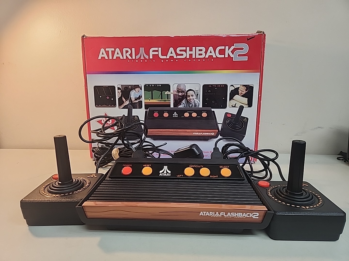 ATARI Flashback 2 Plug&Play TV Atari 2600 Black Console