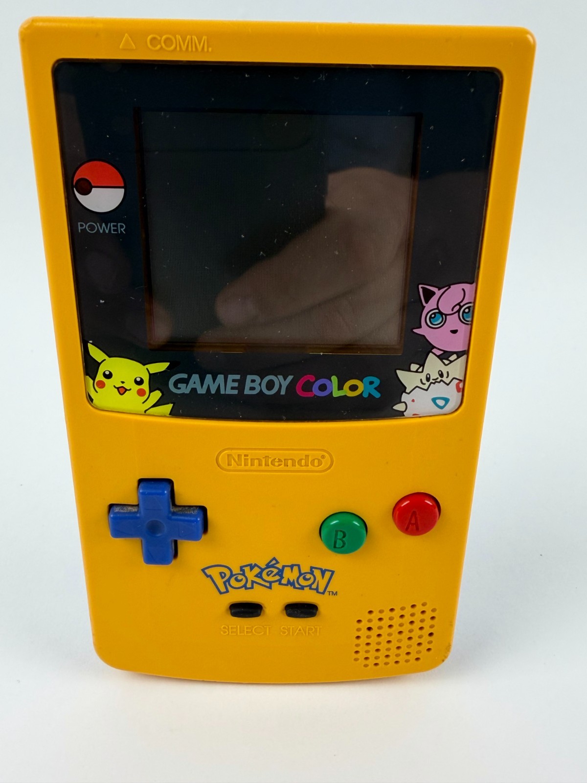 Nintendo GameBoy Color Pokemon Pikachu Edition Console CGB-001 Authentic Working