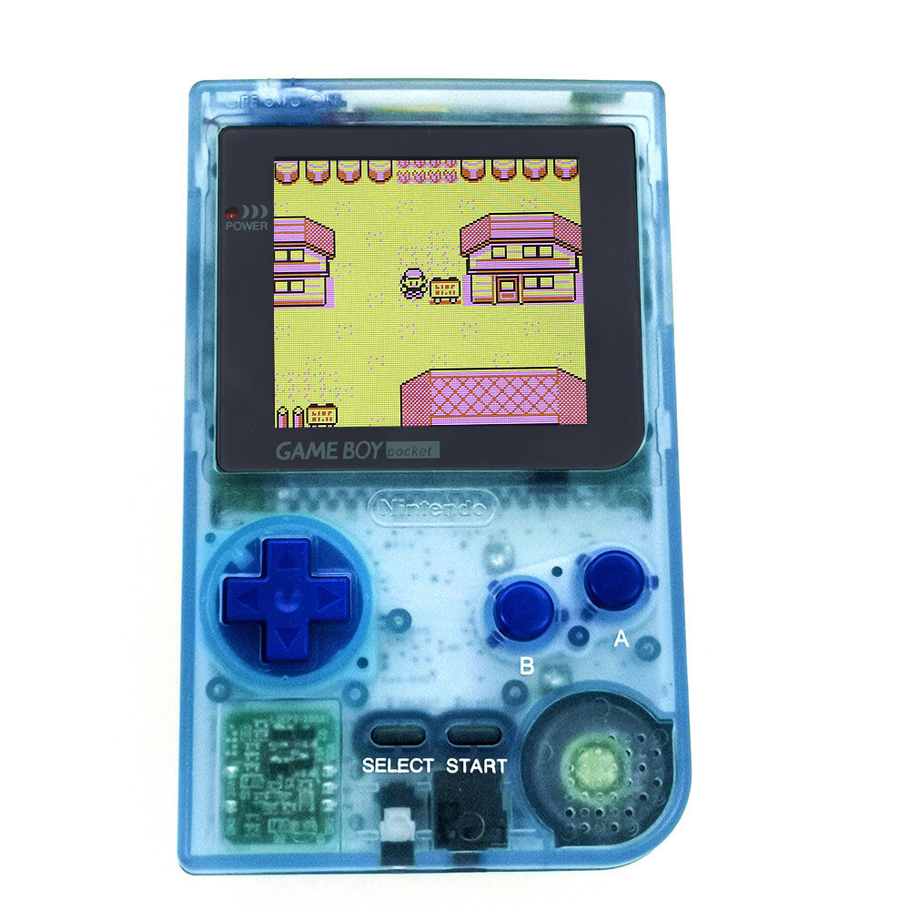 Multi-color Game Boy Pocket GBP Game Console With Q5 OSD Menu Backlight LCD Kit