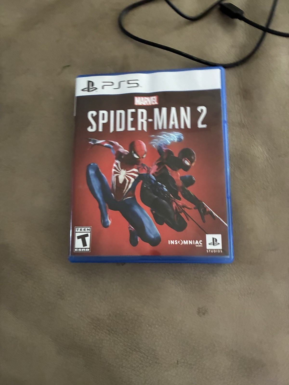 PlayStation PS5 Standard Disc 2 Controllers And Spider-Man Game, 825GB