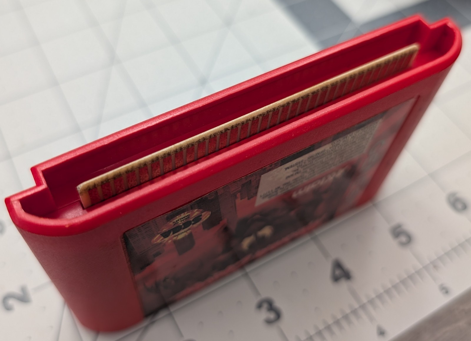 Sega Genesis Nomad Console PLUS Spider-man Venom Maximum Carnage Cartridge RED!
