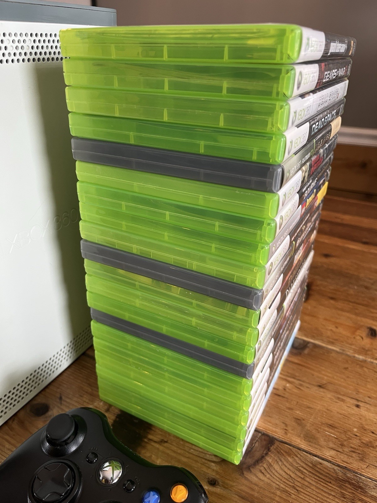 Microsoft Xbox 360 Console Bundle 20 Games Gears Dead Space Lego Batman & More‼️