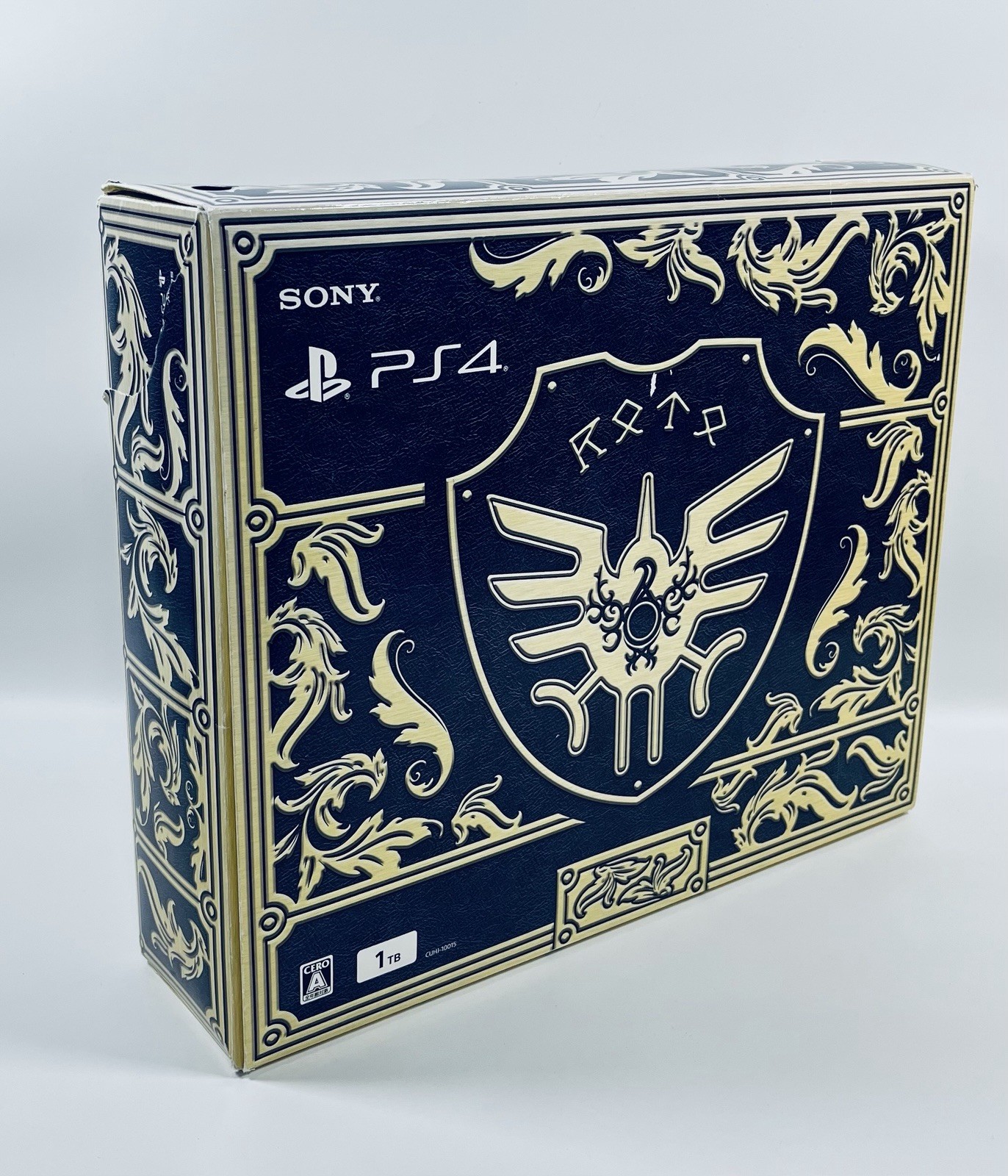 🎮 Sony PS4 Dragon Quest Loto Edition Console Full Set Blue Gold Slime Japan