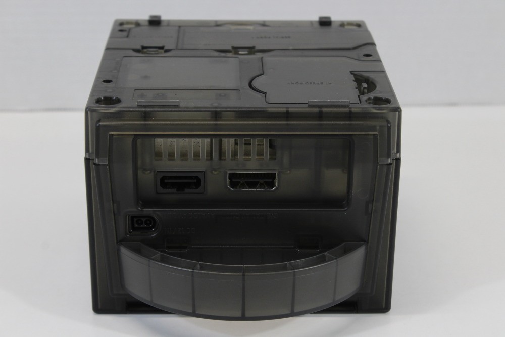 Nintendo Gamecube Console Clear Transparent Black NTSC-U/C DOL-001 GC RGB LED