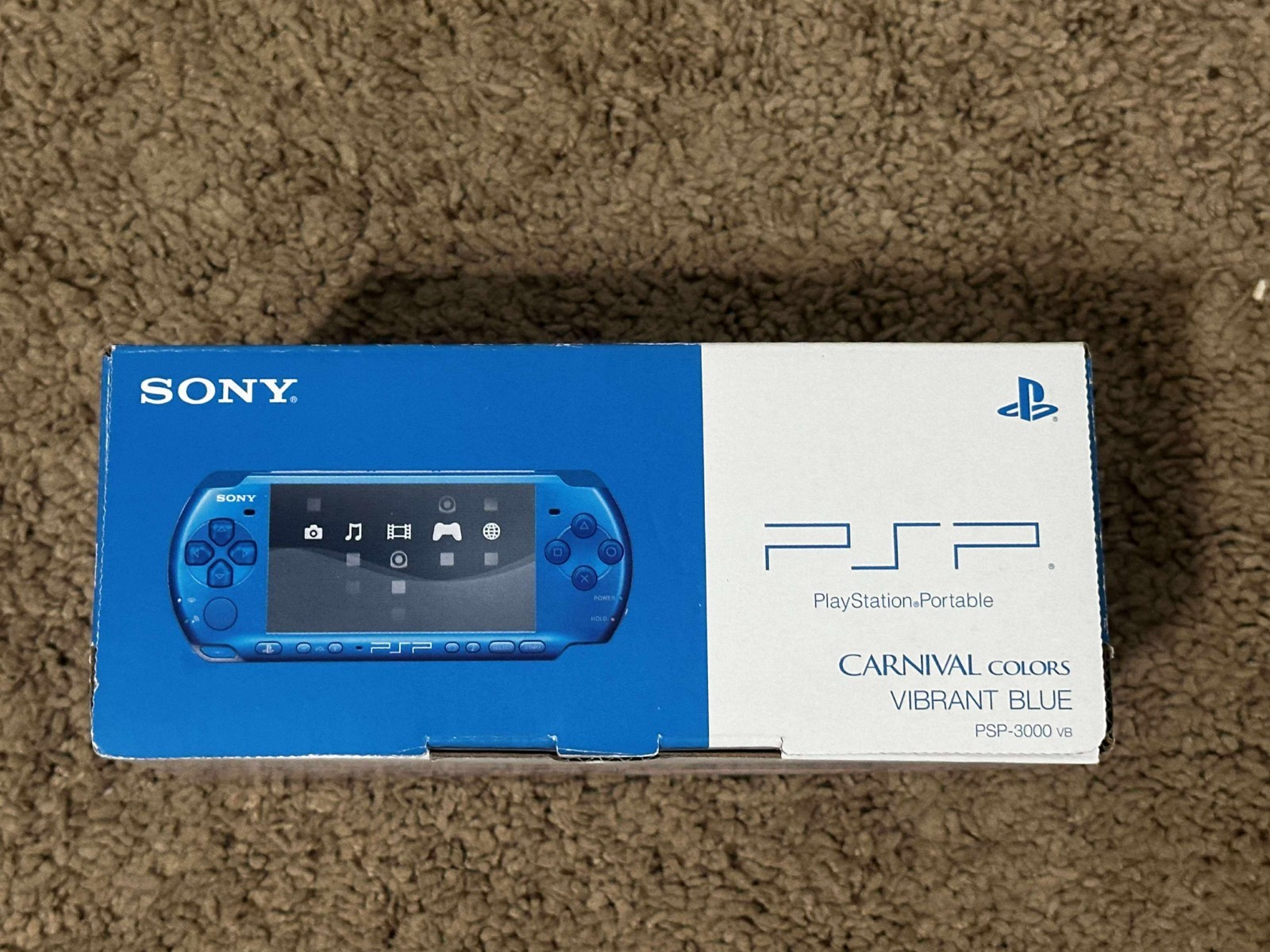 Sony PlayStation PSP 3000 Blue with Box | Charger | Battery – SHIP IN 1-DAY