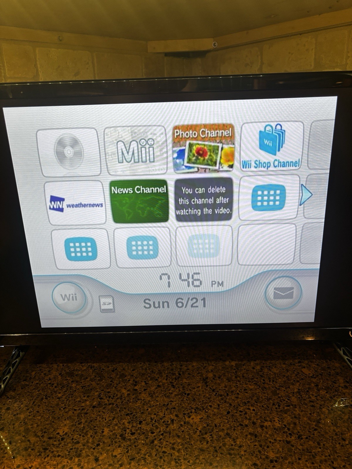 Nintendo Wii Console RVL-001 Black No cordless remote included