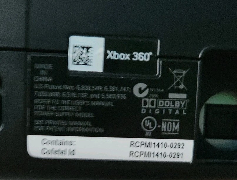 Microsoft Xbox 360 Slim Console Model 4GB Console Only Tested Working