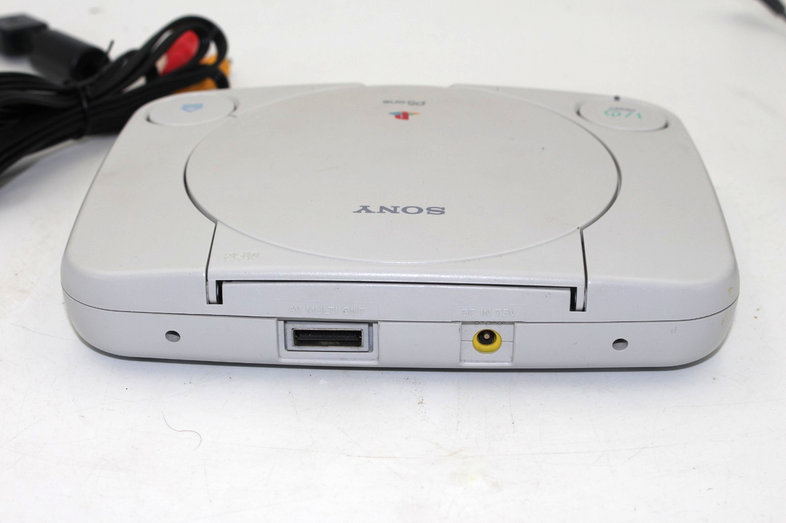 Sony PSOne Game Console, Grey Analog Controller, AV and Power Supply – Tested