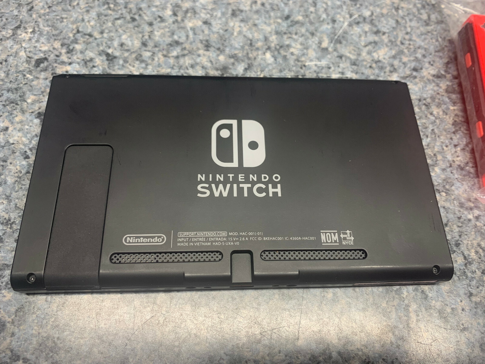 Nintendo Switch – Gray and Black 32GB Handheld Console – HADSKAAAA -CONSOLE ONLY