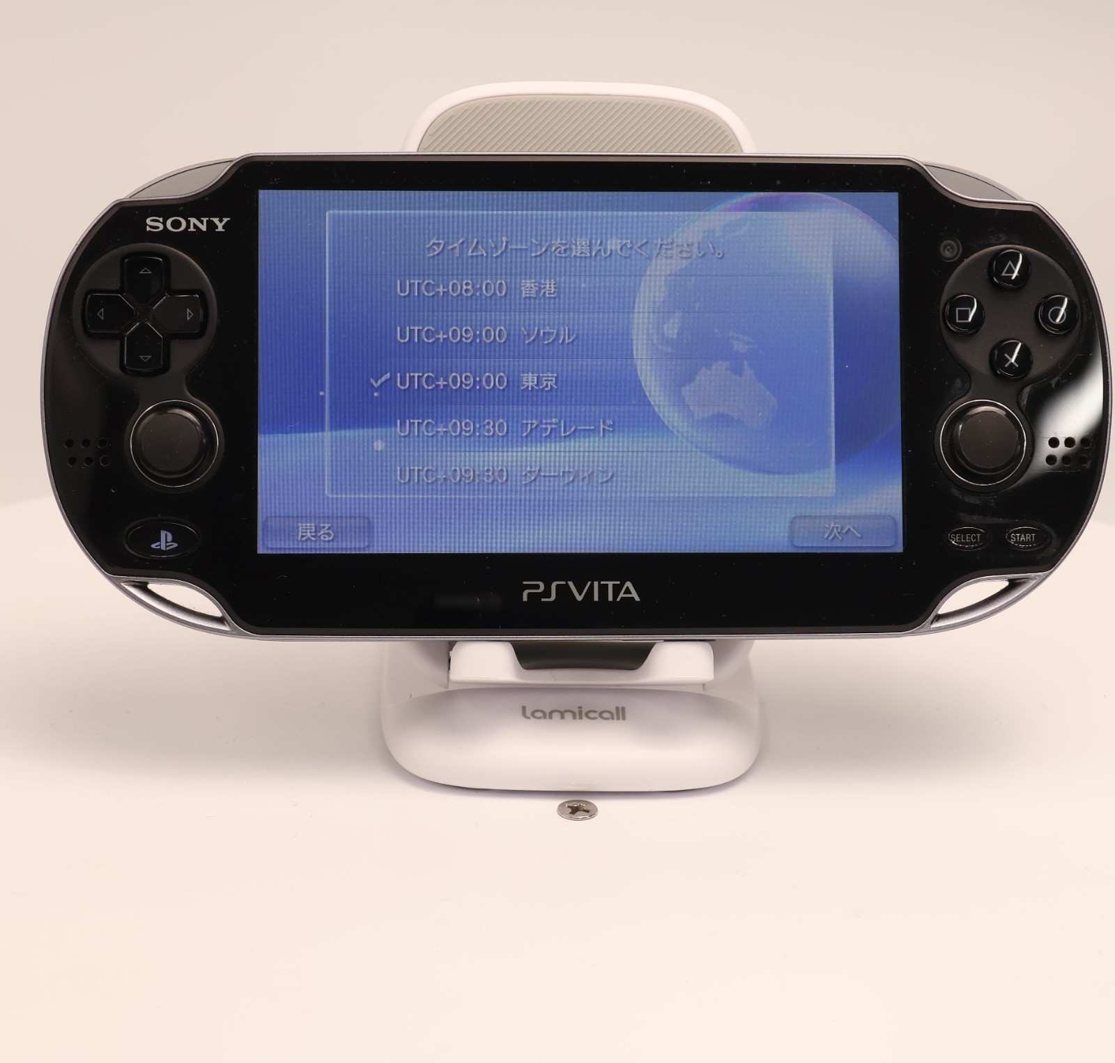 PS Vita PCH-1000 Sony PlayStation Crystal Black Console Only Region Free 463
