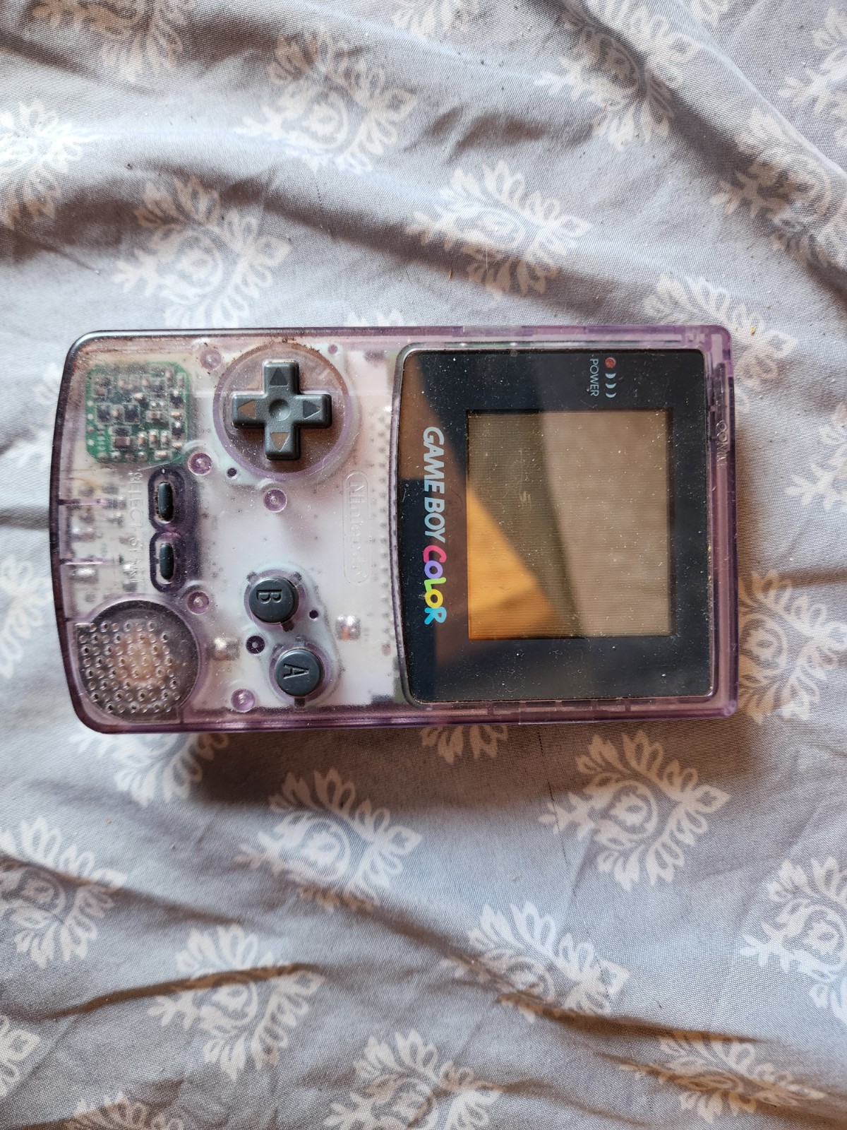 Nintendo CGB-S-SA Game Boy Console – Clear