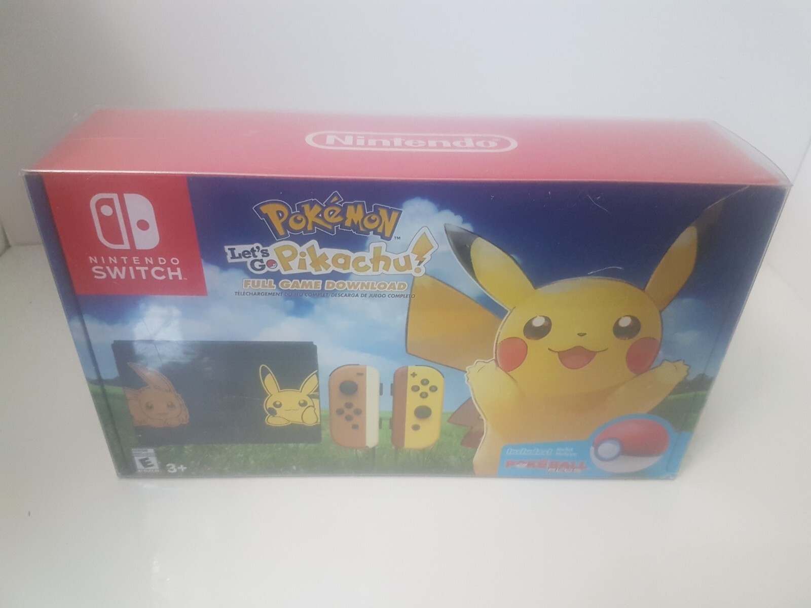 Pokemon Let’s Go Pikachu Pokeball Plus 32GB Nintendo Switch Console [Brand New!]