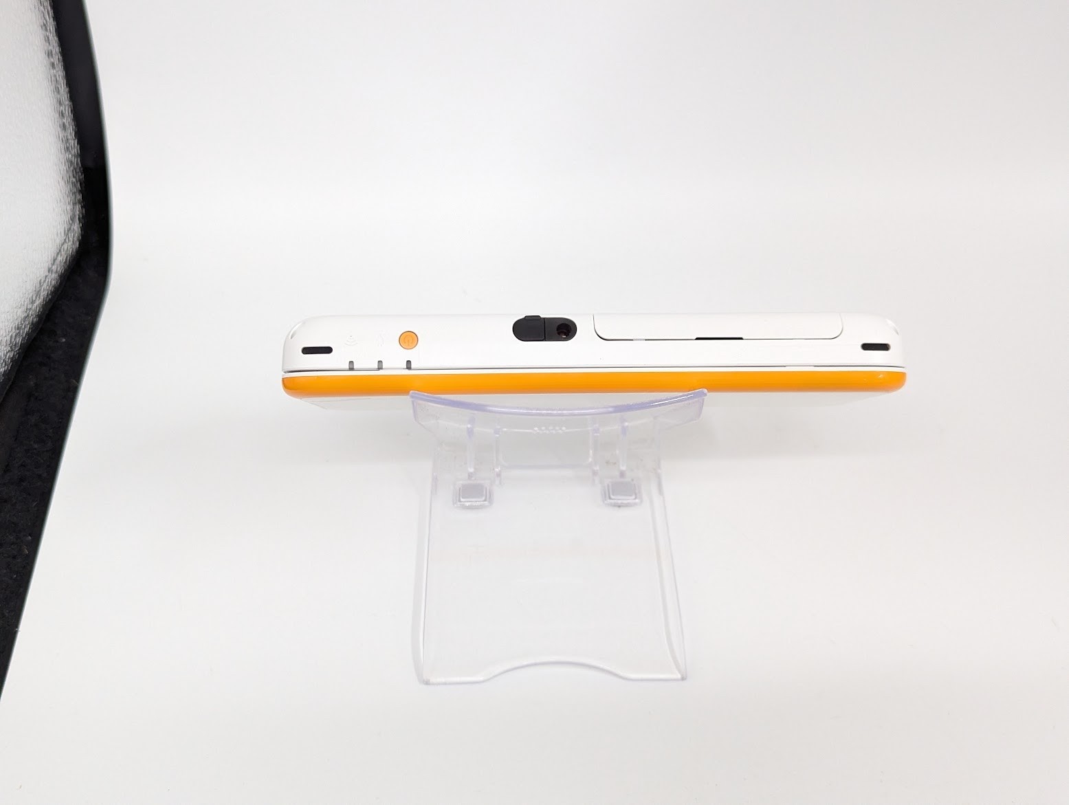 B6784 Nintendo new 2DS console LL XL White x Orange Japan w/box pen manual