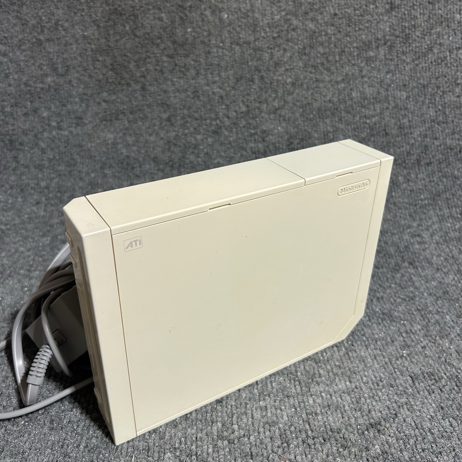 Nintendo Wii RVL-001 (USA) White Console & Power Supply Only Tested & Works