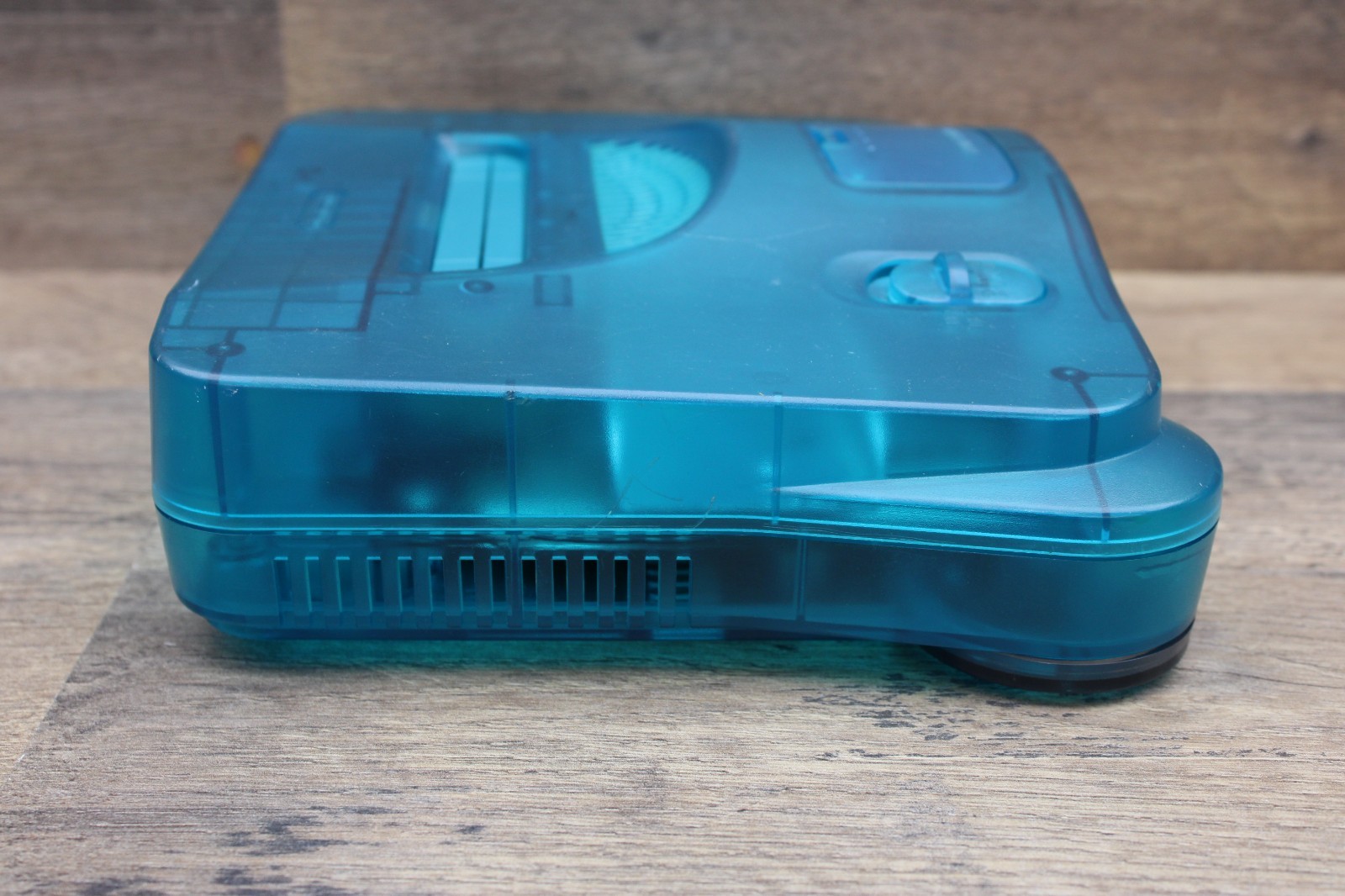 Nintendo 64 N64 Ice Blue Funtastic Console System Tested Works Great Nice !!