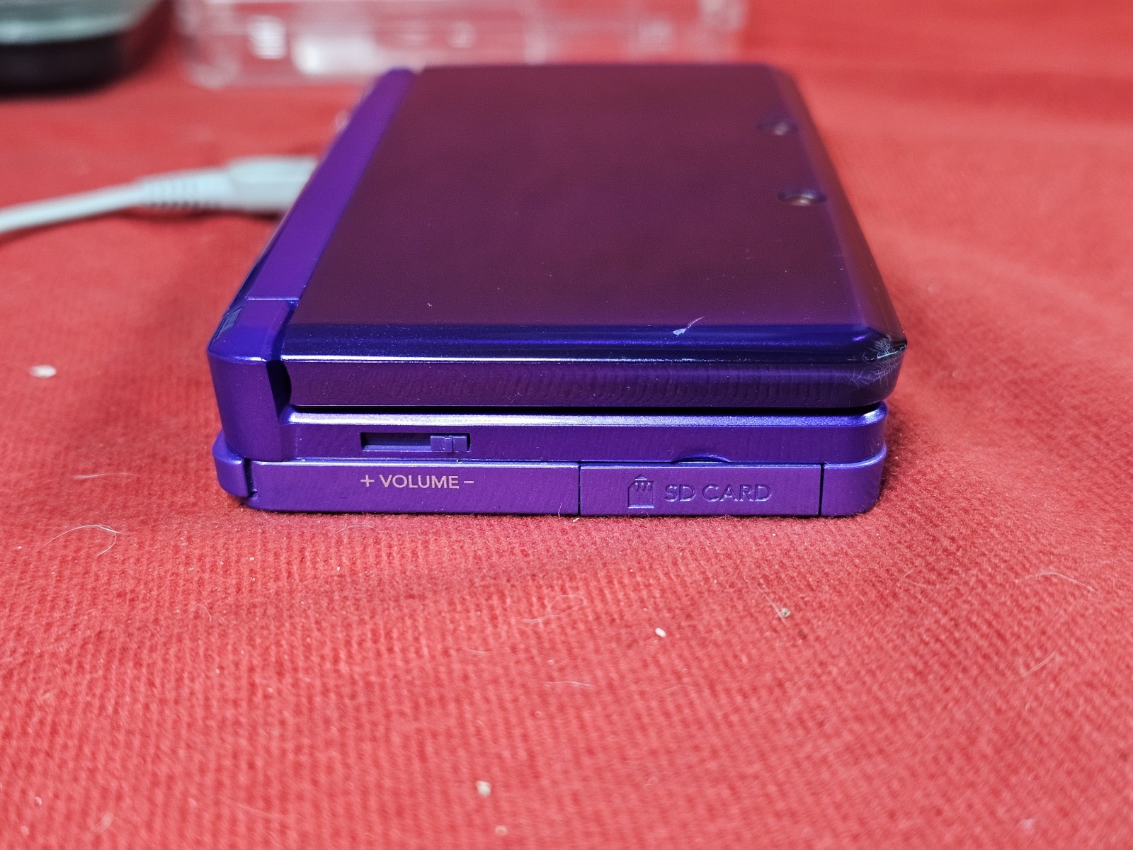 Nintendo 3DS Midnight Purple Handheld System Console – Clean & Tested -Authentic