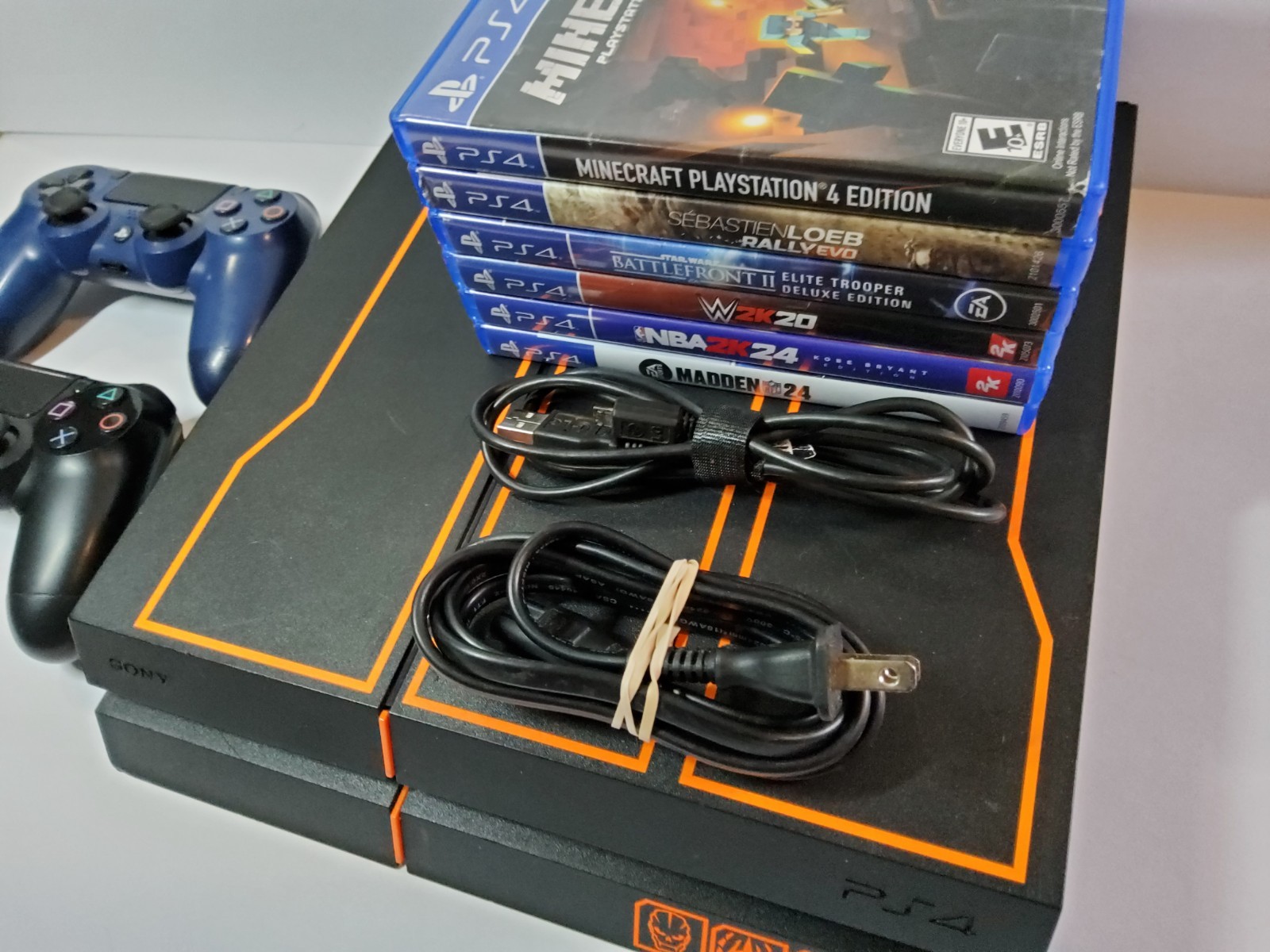 Sony PS4 CONSOLE COD BLACK OPS 3 1 TB PlayStation 4 NEW THERMAL PASTE GREAT