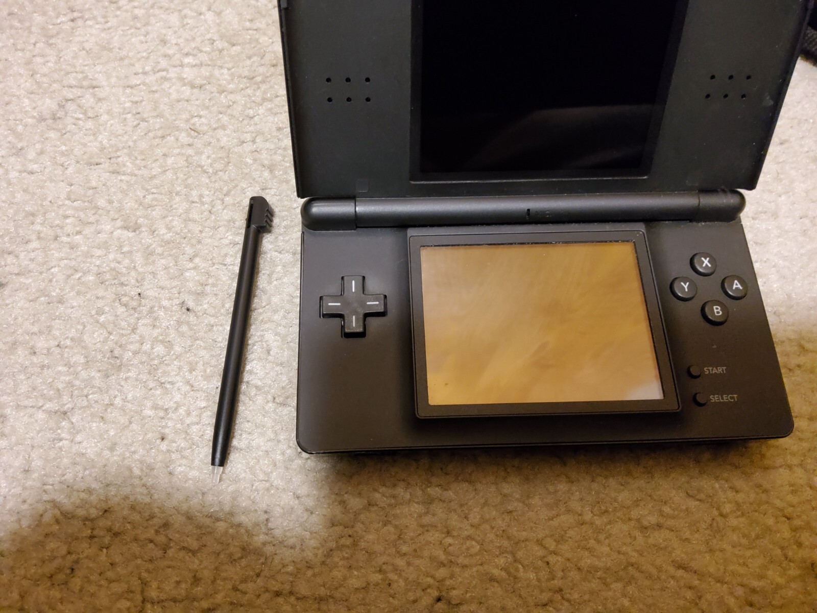 Nintendo DS Lite Black Bundle w/ Charger, Mario, G-Pak, Gamer Cases, 8 games