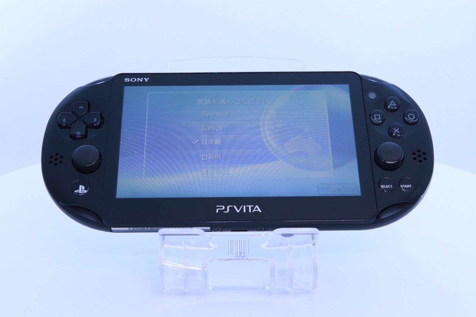 JP Game PS Vita PCH-2000 Black [ Rank：B]