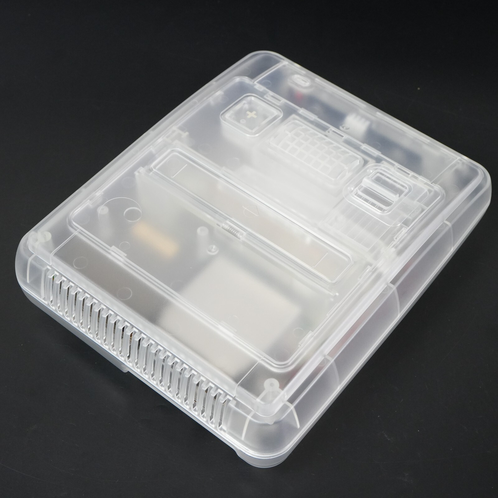 Nintendo Super Famicom Console SHVC-001 SFC SNES Translucent White Shell USB MOD