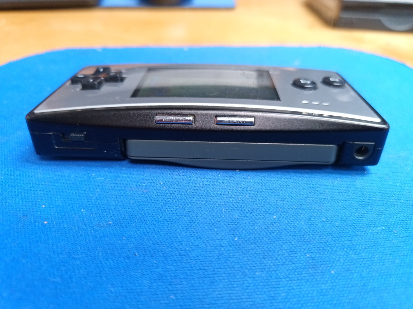 Nintendo Game Boy Micro Black/Silver Handheld Console Tested Working