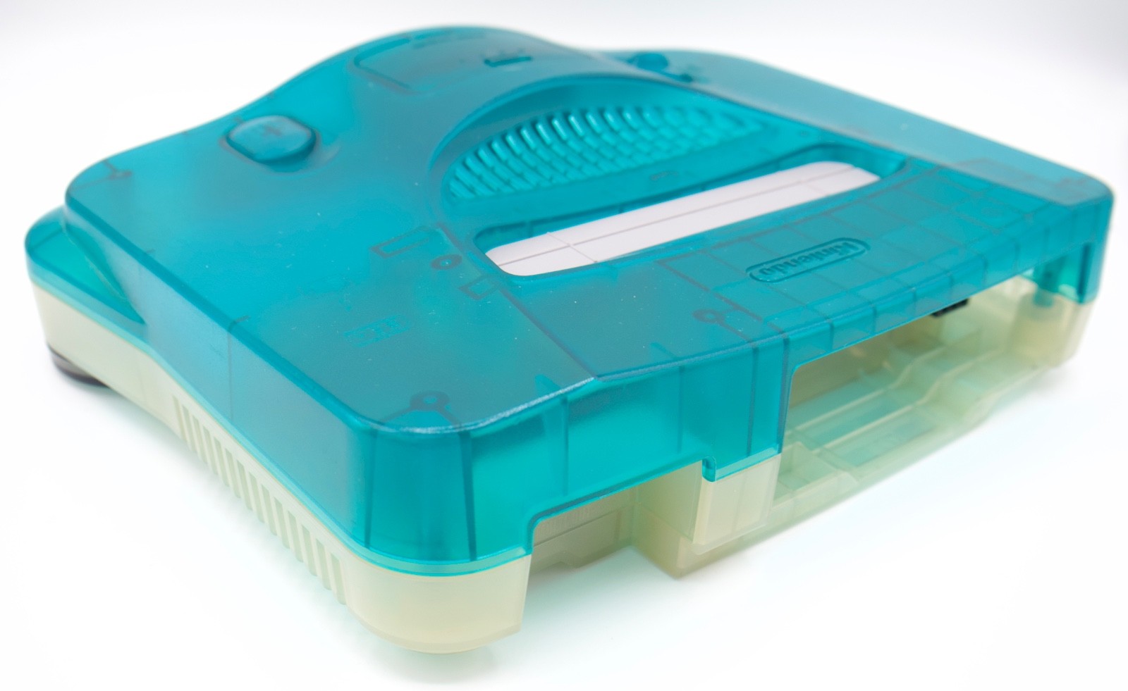 Nintendo 64 Clear Blue Console Set Controller Included NTSC-J Japan Tested