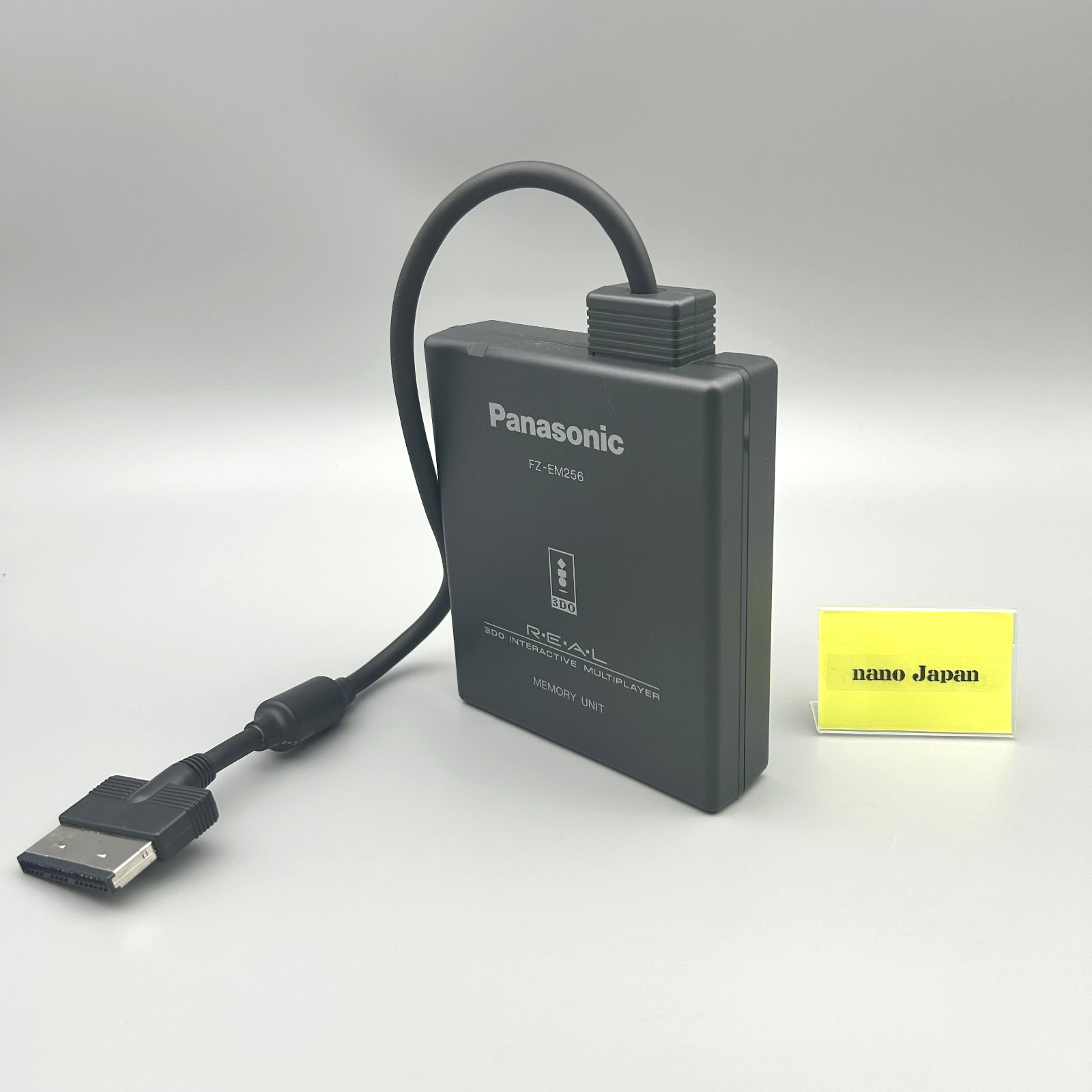 Panasonic 3DO FZ-EM256 External Memory Unit Backup Save Storage Adapter Used JP