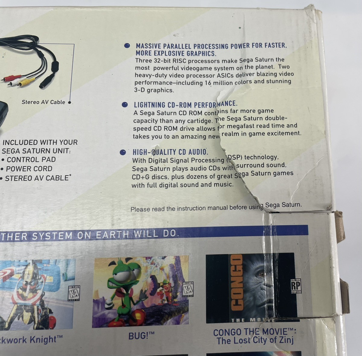 SEGA SATURN MK-80000 COMPLETE (CP3017969)