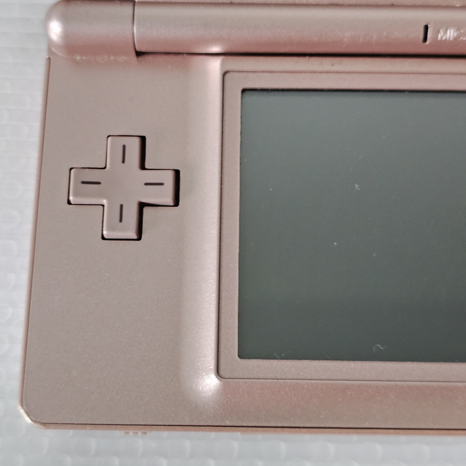 Nintendo DS Lite Metallic Rose Pink Handheld Console Model USG-001 – 2006