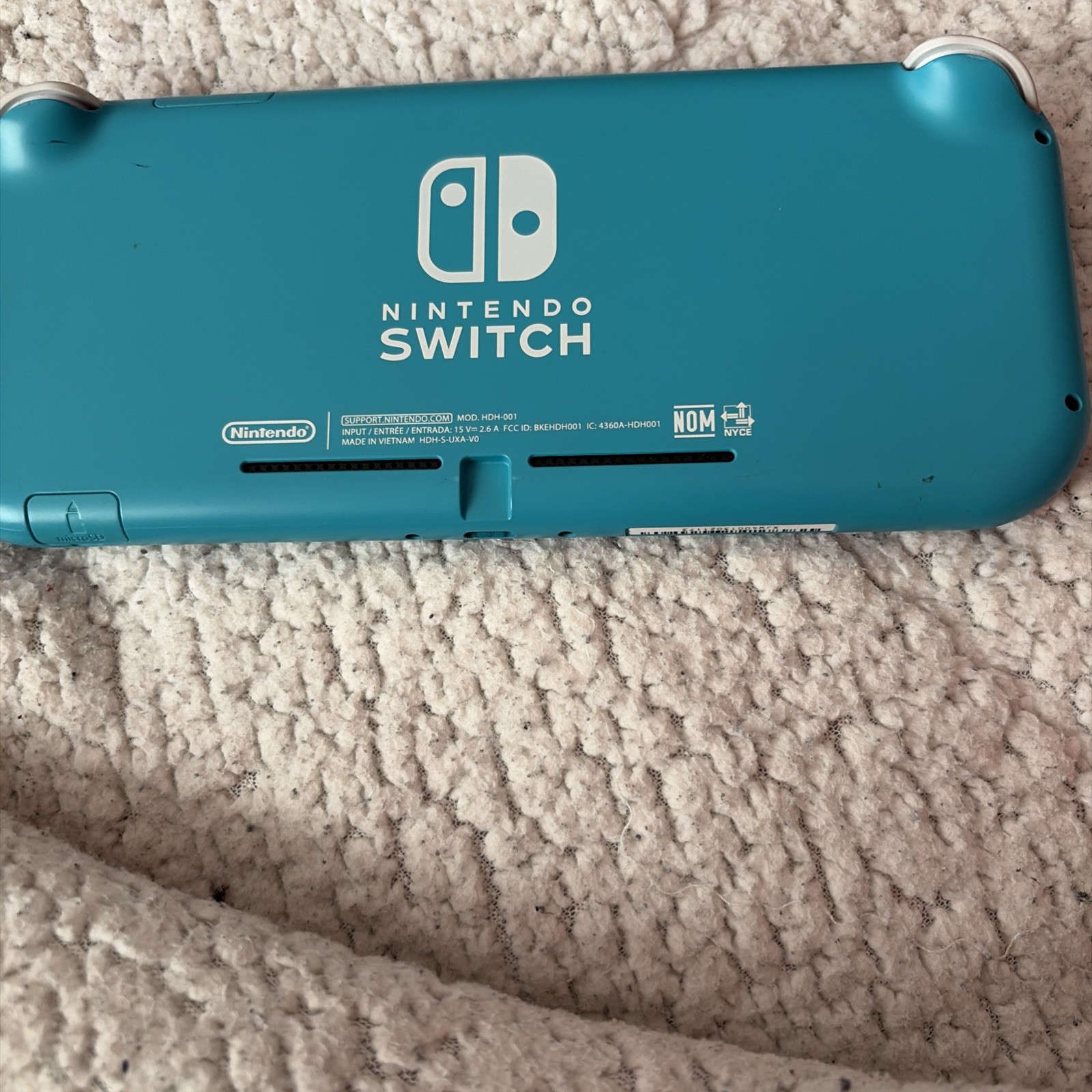 Nintendo Switch Lite Hand-Held Gaming Console – Turquoise (HDH-001) Console Only