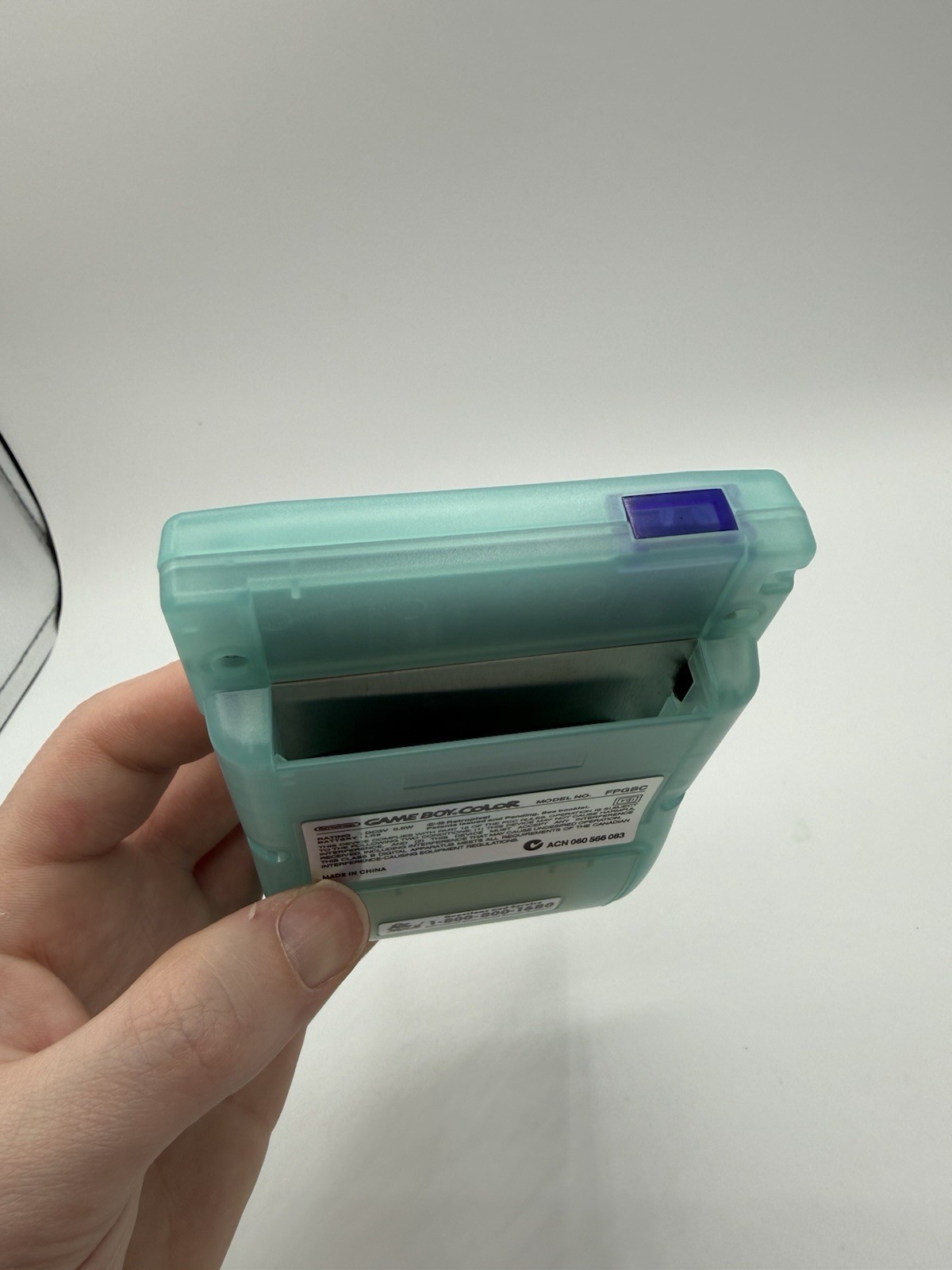 Glow In The Dark USB C Rechargeable Gameboy Color Gameboy Mod IPS Screen