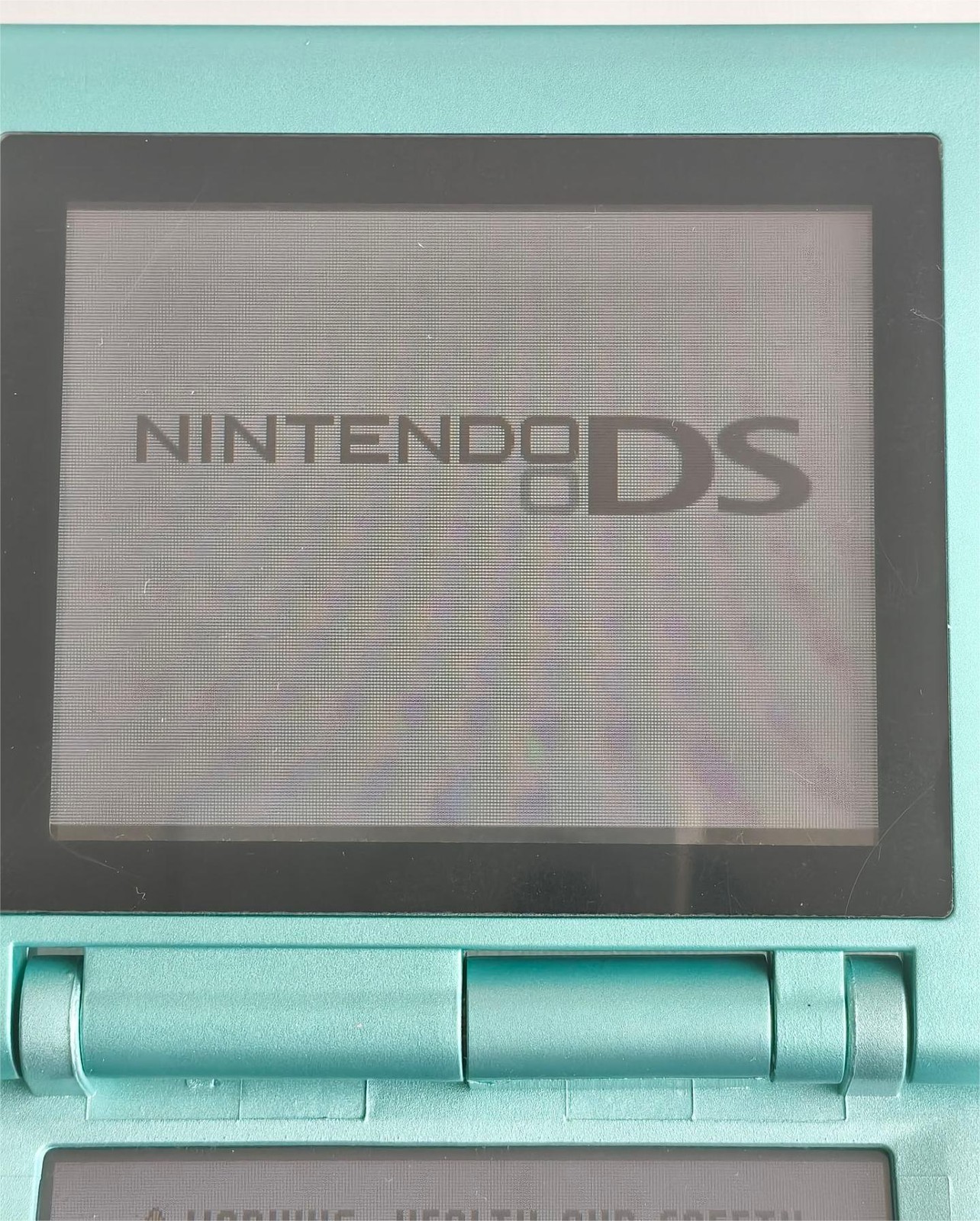 New shell NintendoDS NTR001 green Console&Charger screen defect DS slot not work