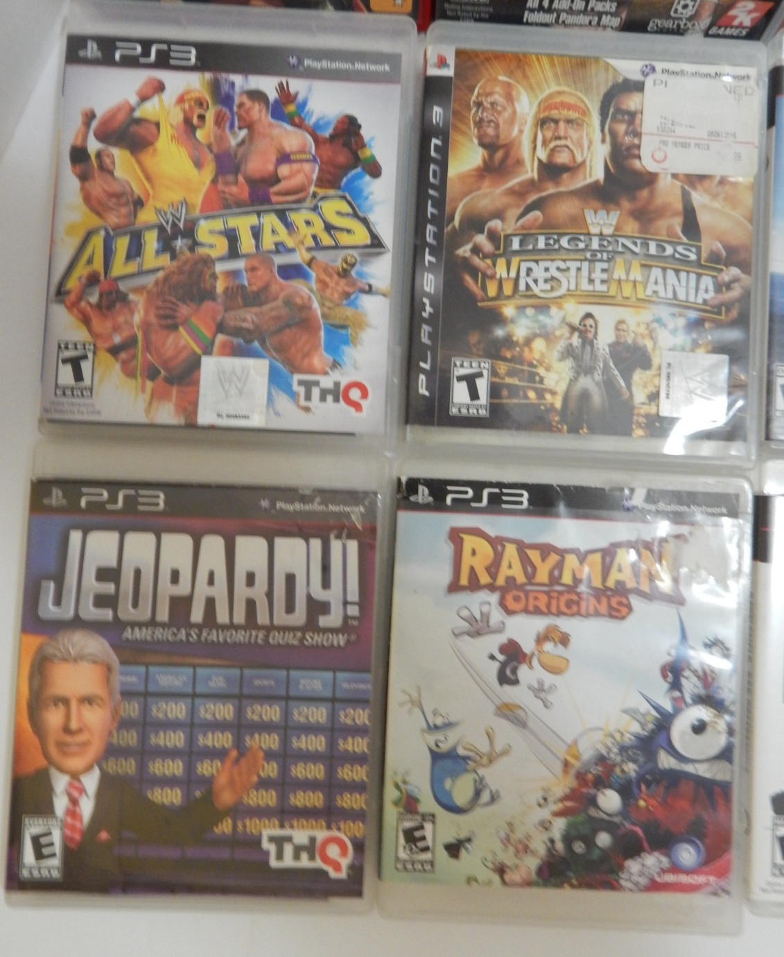 Ps3 Slim Cech-2501A Console 160GB Bundle 12 Games 2 Controller Lot Tested Works